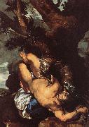 Peter Paul Rubens Wearing the necklace oil